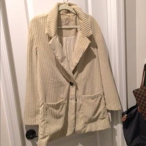 Free People Everly Cord Blazer